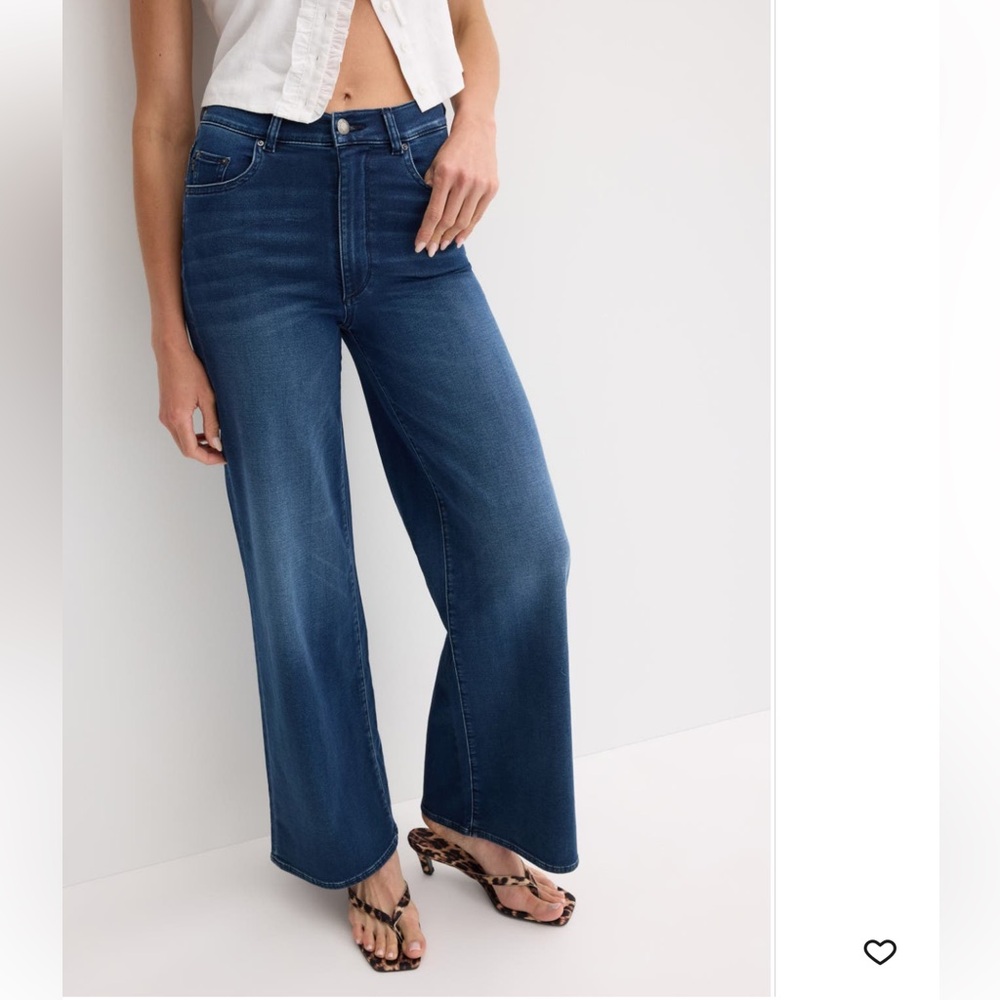 NWT DL1961 Hepburn 32” wide leg - Picture 6 of 13